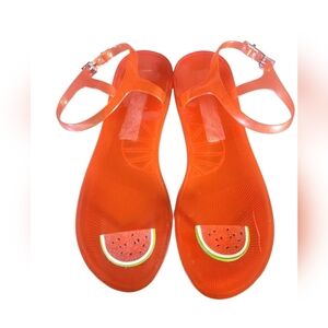 Katy Perry Watermelon Geli  Ankle Adjustable Strap Toe Thong Detail Sanda…